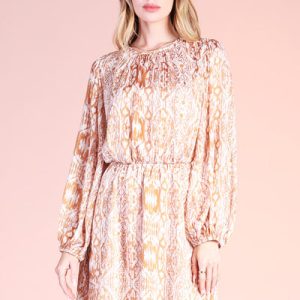 Bohemia Peasant Sleeve Mini Dress